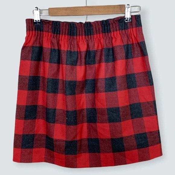 J. Crew • Buffalo Plaid Sidewalk Skirt - Picture 5 of 8